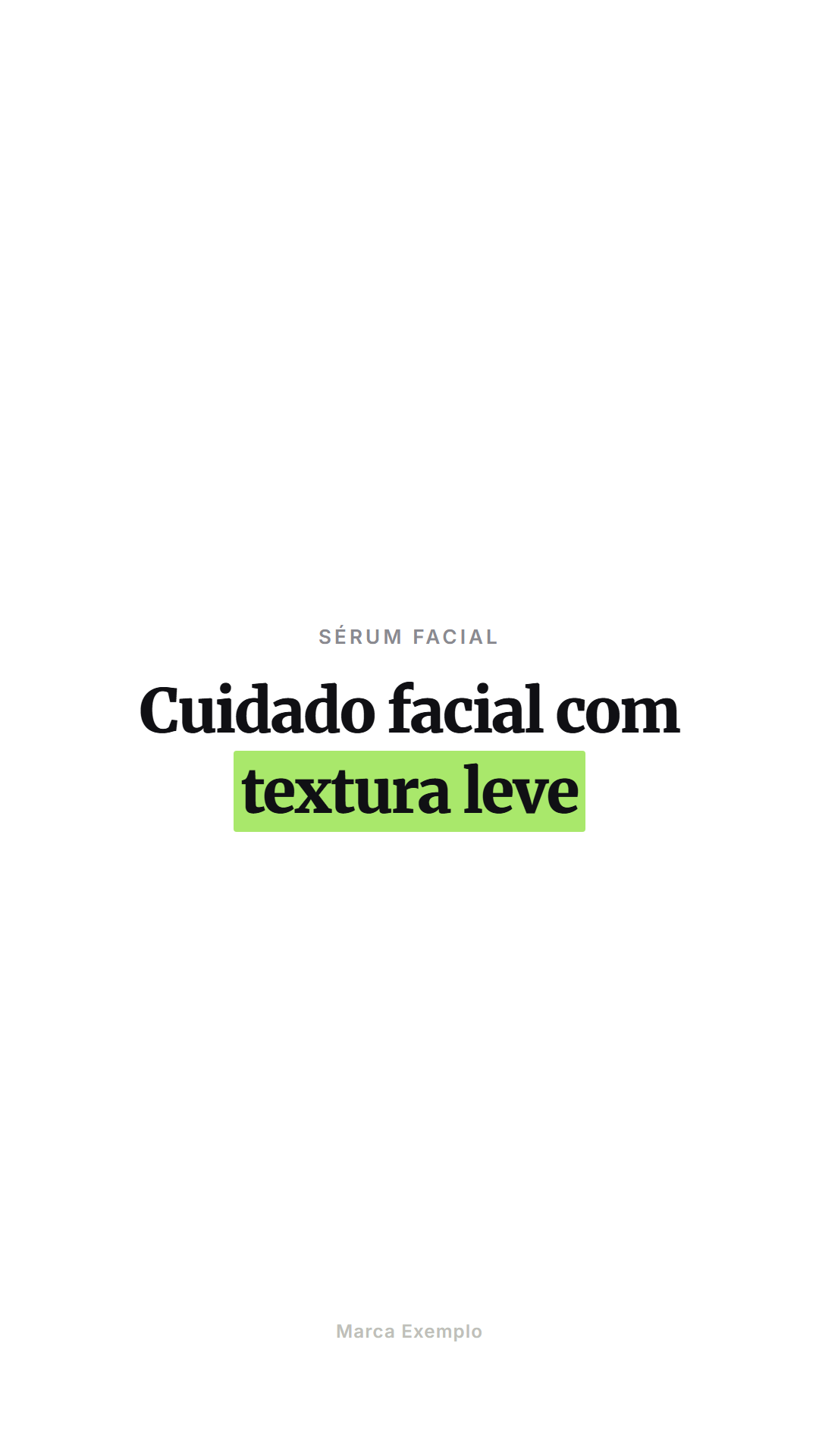 Criativo de exemplo — estatico-916